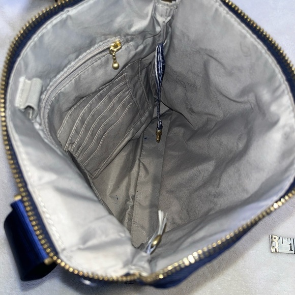 Baggallini Blue and White Crossbody Bag - Picture 7 of 7